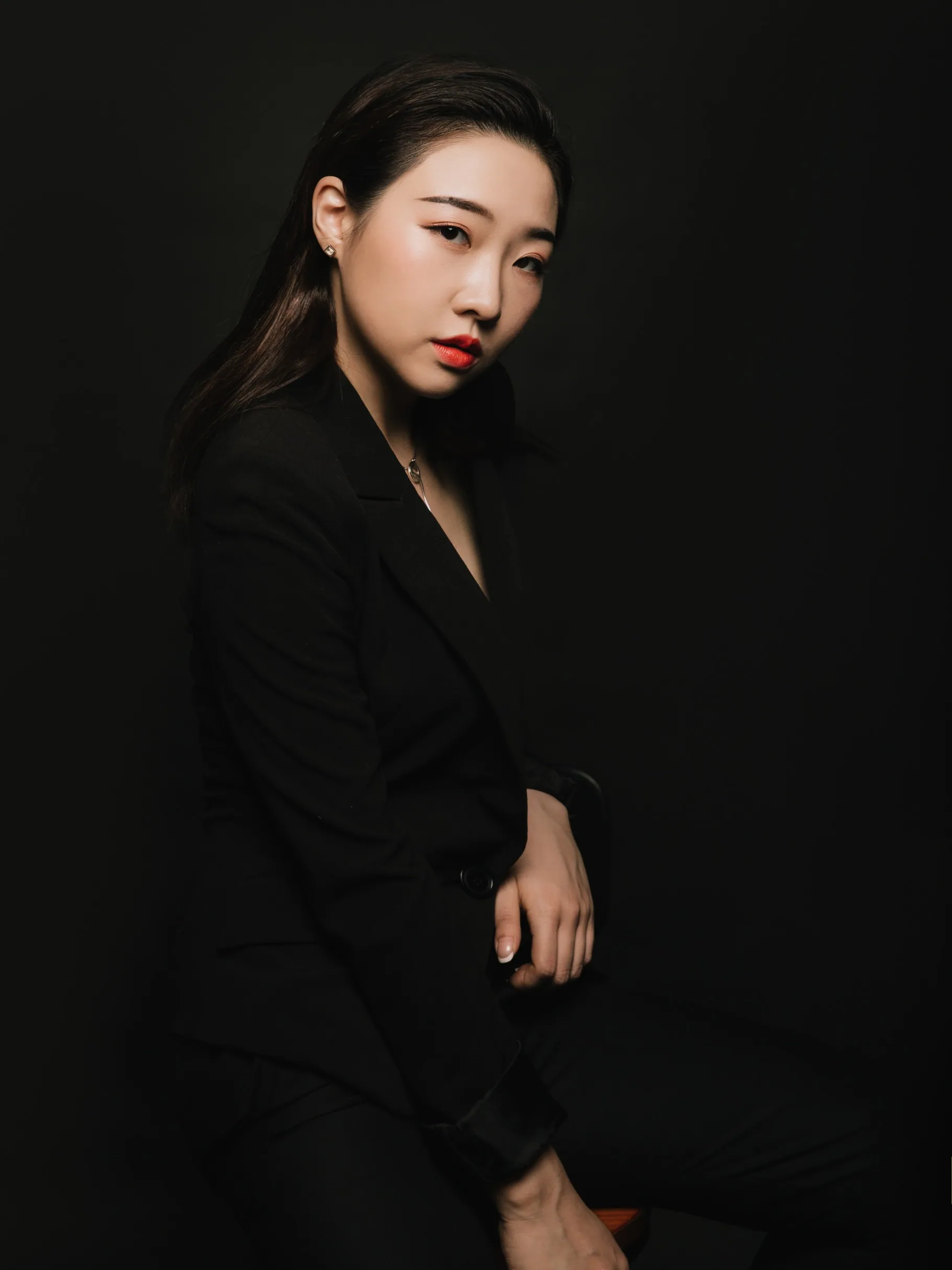 Studio portrait of DIVA founder Ernestine Ho