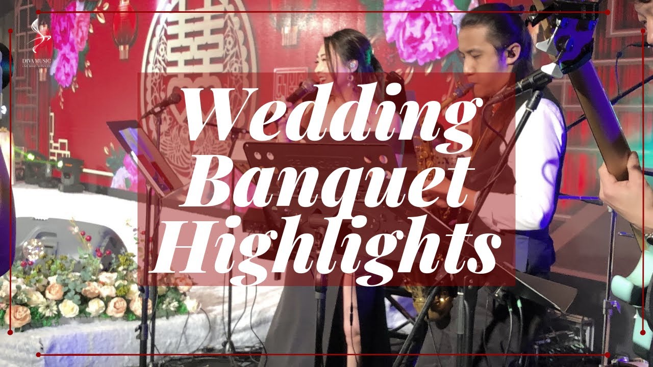 香港婚禮樂隊 DIVA Music Production- Wedding Banquet Highlights (The Ritz Carlton, Hong Kong)